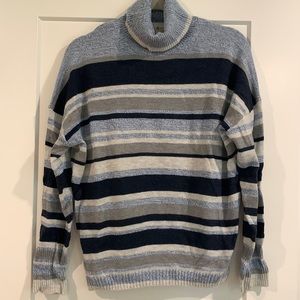 Lou & Grey turtle neck striped sweater